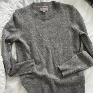 J. Crew Charcoal Knit Pullover